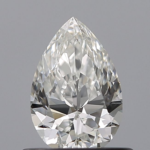 0.53 carat G-VVS2 Natūralus Pear Deimantas (1)