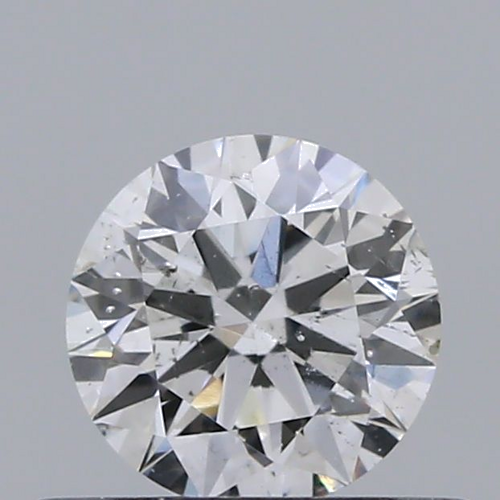 0.41 carat D-SI2 Very Good cut Natūralus Round Deimantas (1)