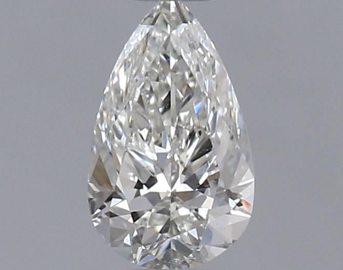 0.34 carat I-SI1 Natūralus Pear Deimantas (1)