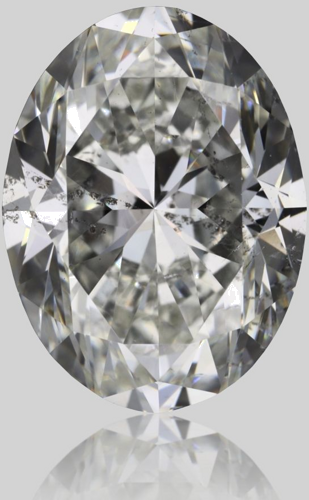 2.0 carat I-SI2 Natūralus Oval Deimantas (1)