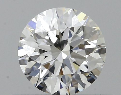 0.43 carat F-VVS1 Excellent cut Natūralus Round Deimantas (1)