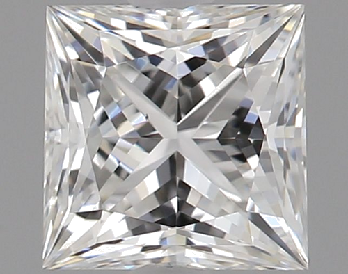 0.51 carat F-VS2 Natūralus Princess Deimantas (1)