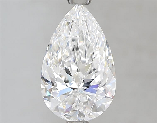 2.01 carat E-SI2 Natūralus Pear Deimantas (1)