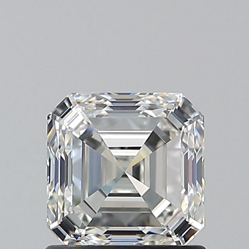 1.0 carat H-FL Natūralus Asscher Deimantas (1)