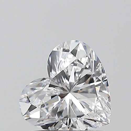 0.93 carat D-VVS2 Natūralus Heart Deimantas (1)