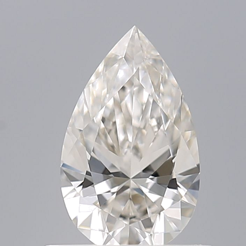 0.54 carat I-VVS1 Natūralus Pear Deimantas (1)