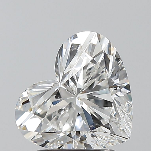 2.01 carat F-SI1 Natūralus Heart Deimantas (1)
