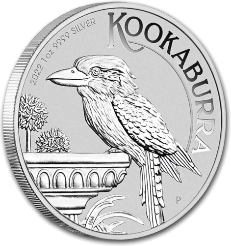2022 Kookaburra Australija 1 oz Sidabrinė moneta (3)