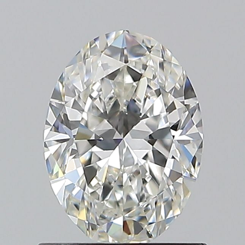 0.9 carat H-VS1 Natūralus Oval Deimantas (1)