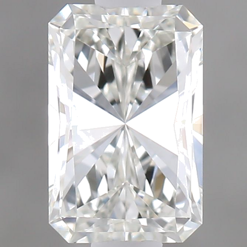 0.65 carat I-VVS1 Natūralus Radiant Deimantas (1)