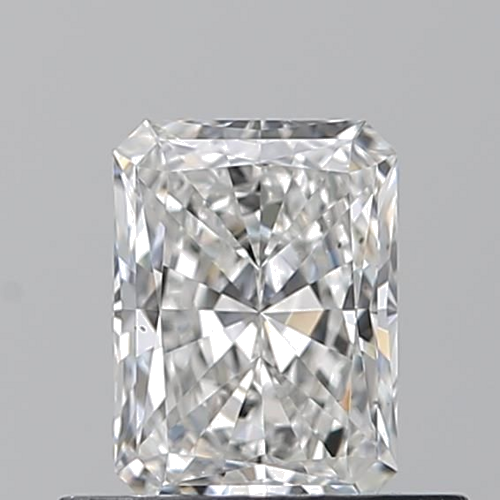 0.5 carat F-VS2 Natūralus Radiant Deimantas (1)