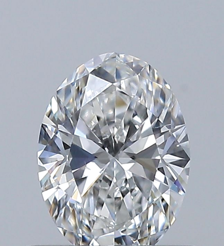 0.5 carat E-VS2 Natūralus Oval Deimantas (1)
