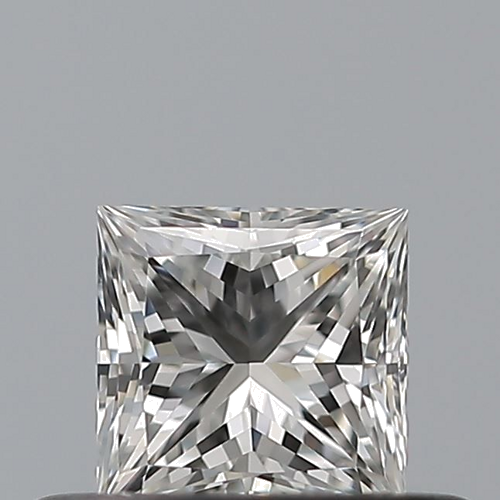 0.34 carat G-VVS2 Natūralus Princess Deimantas (1)