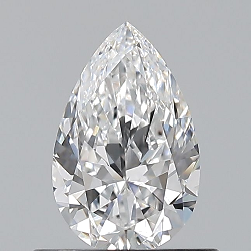 0.58 carat D-VS1 Natūralus Pear Deimantas (1)