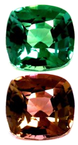 0.31 carat GREEN Cushion Alexandrite (1)