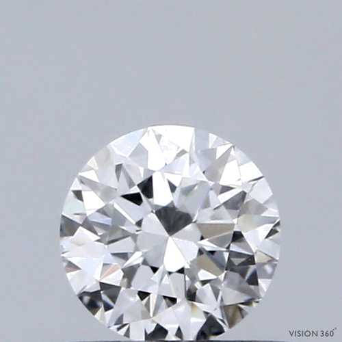 0.4 carat D-VVS2 Excellent cut Natūralus Round Deimantas (1)