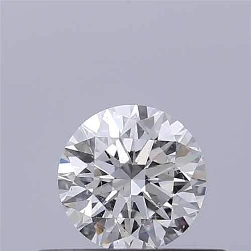0.37 carat F-SI2 Excellent cut Natūralus Round Deimantas (1)
