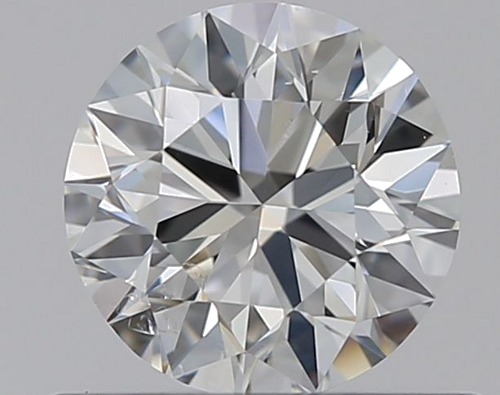 0.5 carat F-SI1 Very Good cut Natūralus Round Deimantas (1)