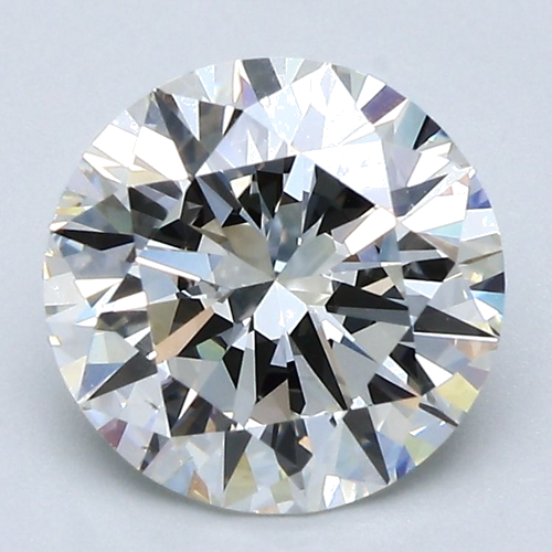 2.46 carat H-SI1 Very Good cut Natūralus Round Deimantas (1)