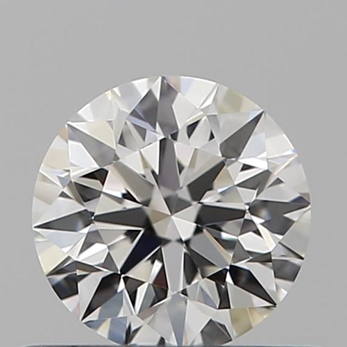 0.44 carat F-VVS2 Excellent cut Natūralus Round Deimantas (1)