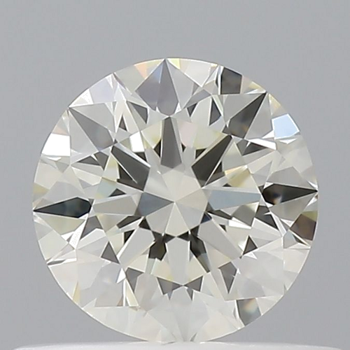 0.51 carat K-VVS1 Excellent cut Natūralus Round Deimantas (1)