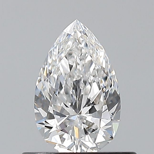 0.51 carat E-VS1 Natūralus Pear Deimantas (1)
