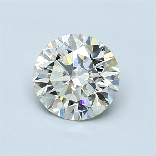 0.91 carat K-VVS2 Very Good cut Natūralus Round Deimantas (1)
