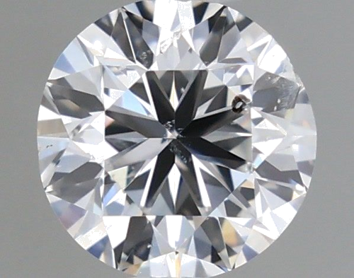 0.5 carat E-SI2 GD cut Natūralus Round Deimantas (1)