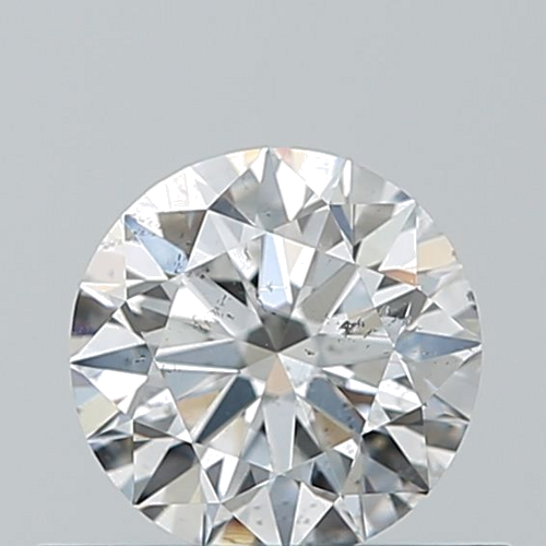0.5 carat D-SI2 Excellent cut Natūralus Round Deimantas (1)