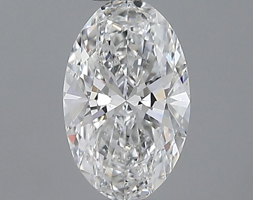 0.6 carat F-VS2 Natūralus Oval Deimantas (1)