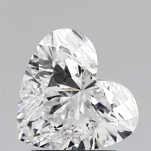 2.01 carat D-SI2 Natūralus Heart Deimantas (1)