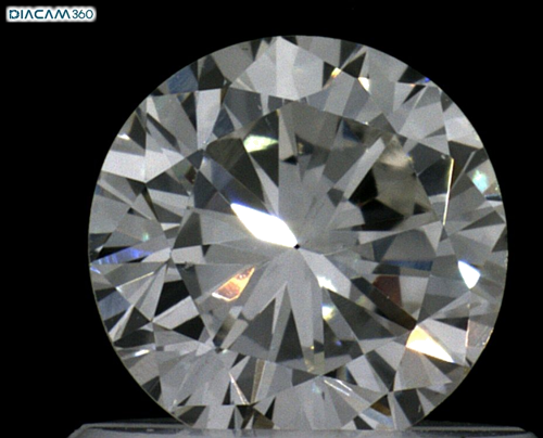 0.69 carat G-VS1 GD cut Natūralus Round Deimantas (1)