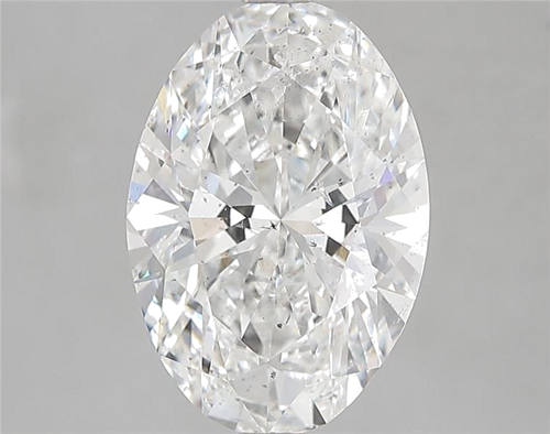 3.95 carat G-SI2 Natūralus Oval Deimantas (1)