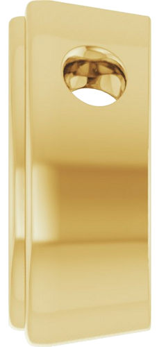Pakabukas „Bezel-Set Solitaire“ 14k yellow gold Pear 9mm x 6mm (3)