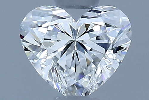 0.4 carat F-VVS1 Natūralus Heart Deimantas (1)