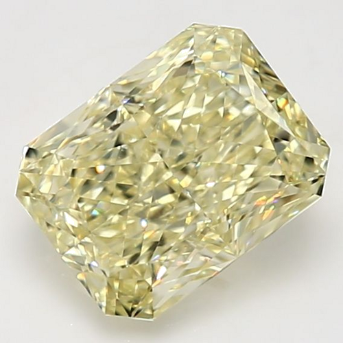 3.01 carat Fancy Yellow-VS1 Natūralus Radiant Deimantas (1)