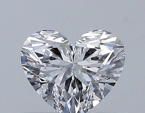 0.42 carat D-VS1 Natūralus Heart Deimantas (1)