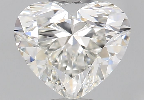 0.52 carat H-IF Natūralus Heart Deimantas (1)
