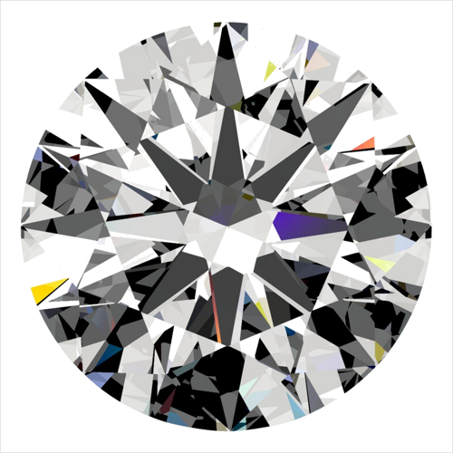 0.3 carat D-VVS1 Excellent cut Natūralus Round Deimantas (1)