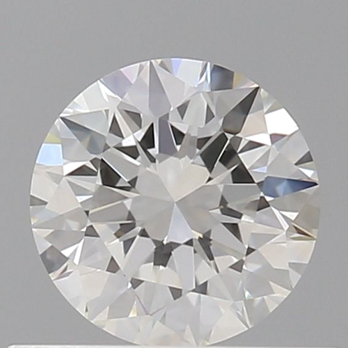 0.51 carat F-VVS1 Excellent cut Natūralus Round Deimantas (1)