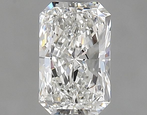 0.5 carat G-VVS1 Natūralus Radiant Deimantas (1)
