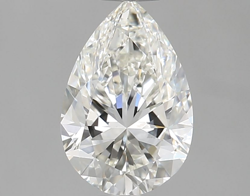 0.74 carat I-VS1 Natūralus Pear Deimantas (1)