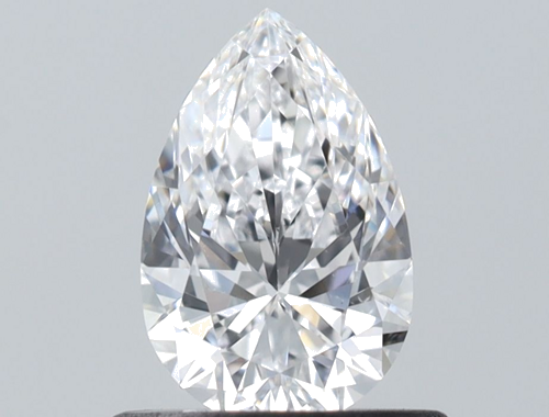 0.6 carat D-VS2 Natūralus Pear Deimantas (1)