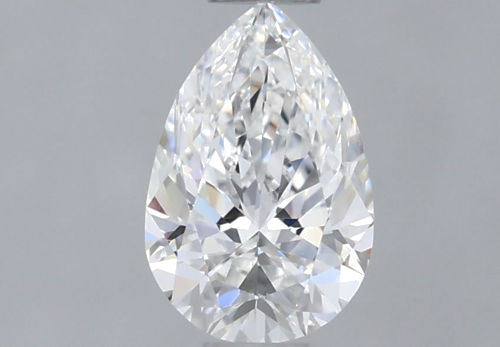 0.4 carat F-VS1 Natūralus Pear Deimantas (1)