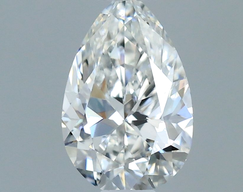 0.3 carat F-VS1 Natūralus Pear Deimantas (1)