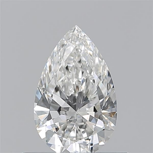 0.53 carat G-VS2 Natūralus Pear Deimantas (1)