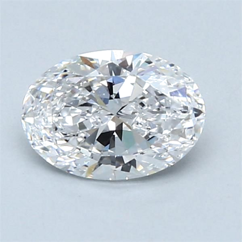 1.03 carat D-SI1 Natūralus Oval Deimantas (1)