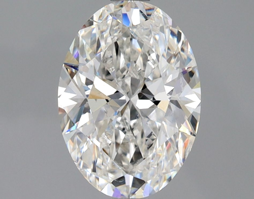 2.01 carat F-SI2 Natūralus Oval Deimantas (1)