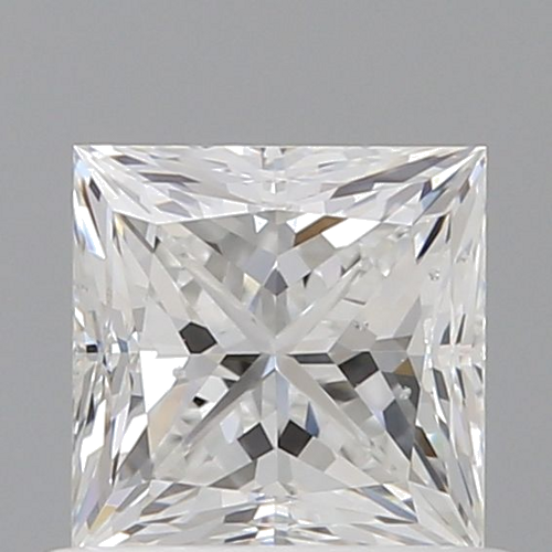 0.7 carat F-VS2 Natūralus Princess Deimantas (1)