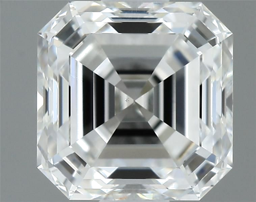 0.81 carat G-VS1 Natūralus Asscher Deimantas (1)